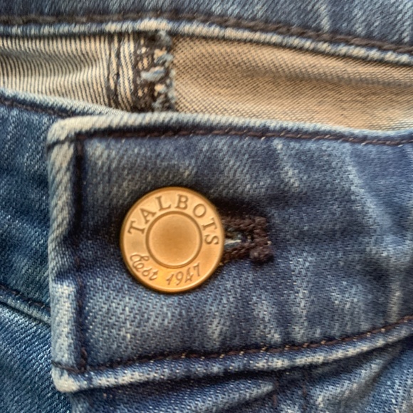 Talbots flawless mid rise slim ankle anchors aweigh jeans. Worn a few times - Picture 5 of 6